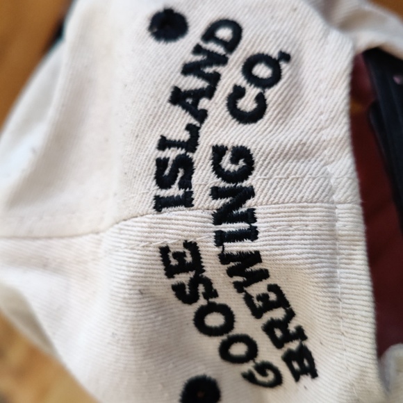 Vintage WGN radio 720 Goose Island brewing Co Spike O'Dell signed snapback cap - Picture 5 of 7